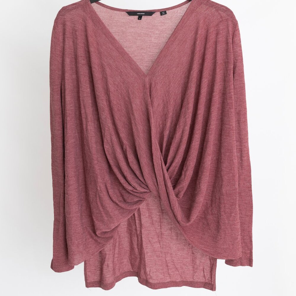Vero Moda Long Sleeved Drape Shirt